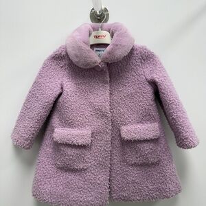 Mayoral Lilac Kids Coat